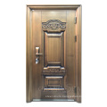 China Made Manufacture Victorian Design Style Solid Durable Security Steel Door For Project Building Entrance